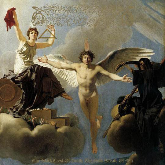 Departure Chandelier - The Black Crest of Death, the Gold Wreath of War